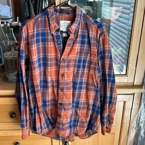 Flannel button down shirt